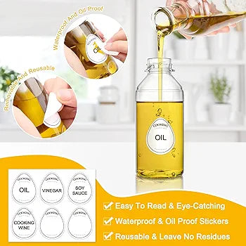 Cooking Oil Spray Bottle Barbecue Spray Bottle Anti leakage Oil Durable Pot