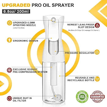 Cooking Oil Spray Bottle Barbecue Spray Bottle Anti leakage Oil Durable Pot