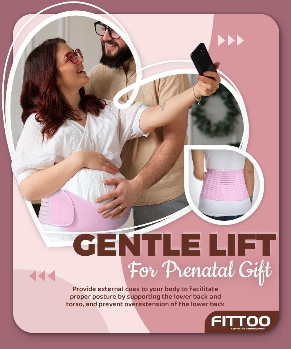 Women Pregnancy Support Belt Pregnancy Belt Support Brace Abdominal Binder Waist Support
