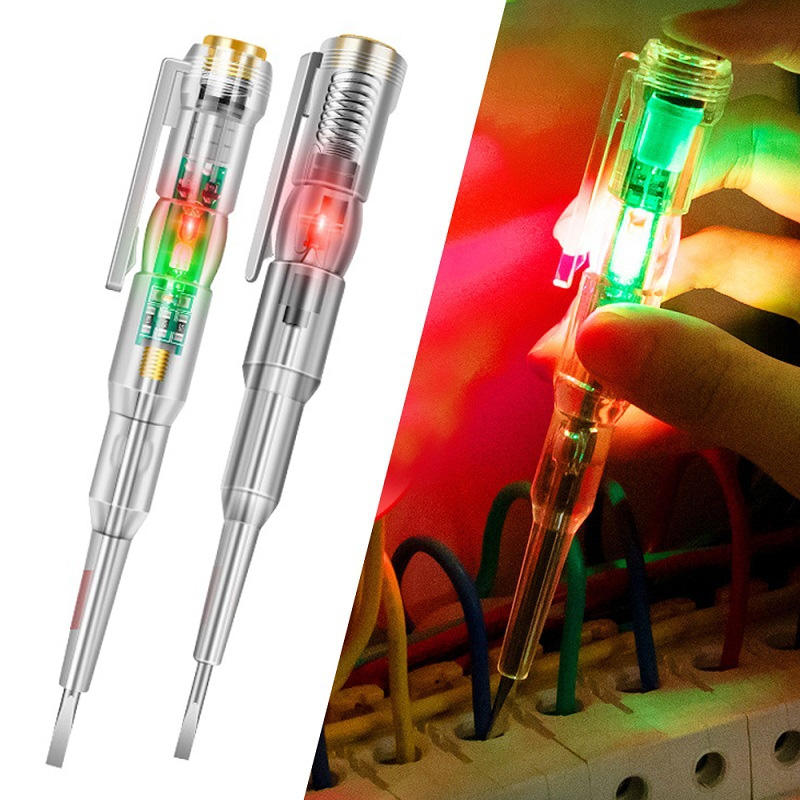 Tester Highlight LED Test Pen Intelligent Induction Power Voltage Detector Pen Voltmeter 24 250V Circuit Tester