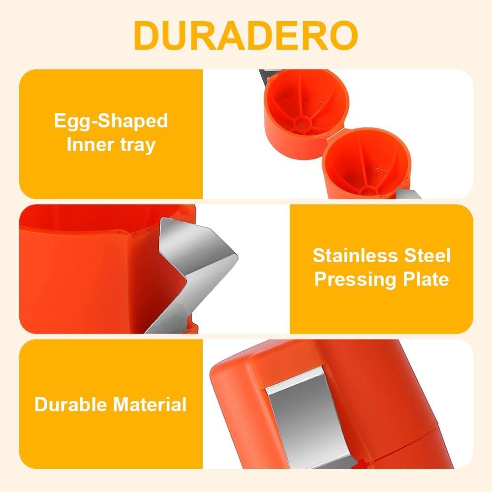 Portable Egg Opener Handheld Cracking Egg Opening Tool for Kitchen Cooking Baking Accessories Reusable Eggshell Separator