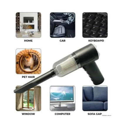 2 in1 Portable Car Vacuum Cleaner