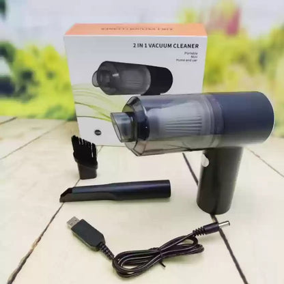 2 in1 Portable Car Vacuum Cleaner