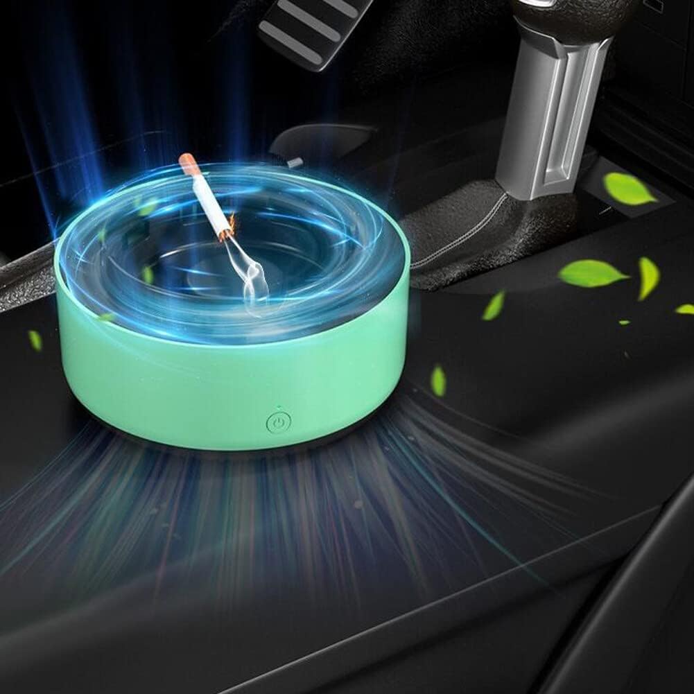 Ashtray with Air Purifier Features Ashtray Air Purifier for Home Portable Smokeless Air Purifier Ashtray for Car