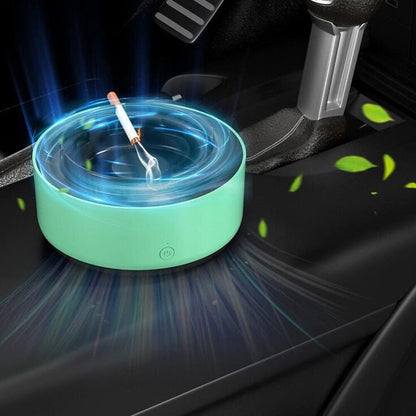 Ashtray with Air Purifier Features Ashtray Air Purifier for Home Portable Smokeless Air Purifier Ashtray for Car