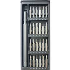 Precision Screwdriver Set with Case 24 in 1 Magnetic Mini Screwdriver Kit for Phones Computers Watches Glasses Game Consoles Cameras