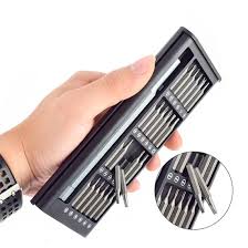 Precision Screwdriver Set with Case 24 in 1 Magnetic Mini Screwdriver Kit for Phones Computers Watches Glasses Game Consoles Cameras