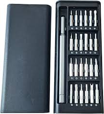 Precision Screwdriver Set with Case 24 in 1 Magnetic Mini Screwdriver Kit for Phones Computers Watches Glasses Game Consoles Cameras
