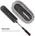 Telescopic Microfiber Car Duster with Long Handle