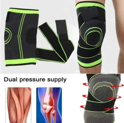 Strap Knee Compression Support Strap – Compression Brace for Pain Relief & Sports Protection