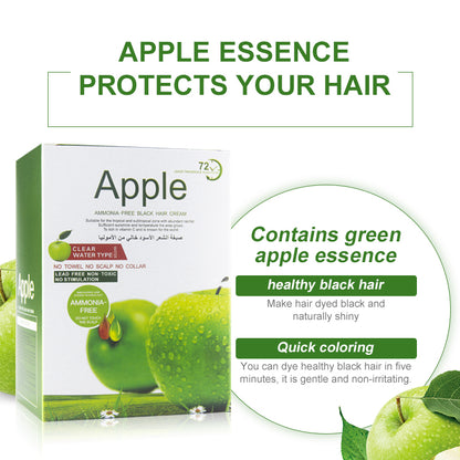 10 Pcs Box Hair Color Shampoo 30ml in Bags High Quality Home Use Fast Ammonia Free Black Hair Dye Cream No Damage to the Hair