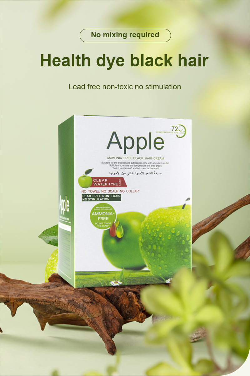 10 Pcs Box Hair Color Shampoo 30ml in Bags High Quality Home Use Fast Ammonia Free Black Hair Dye Cream No Damage to the Hair