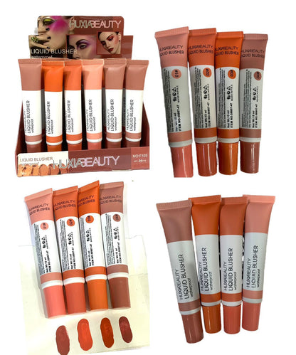 Pack Of 4 Original HUXIABEAUTYLiquid Cream Blush