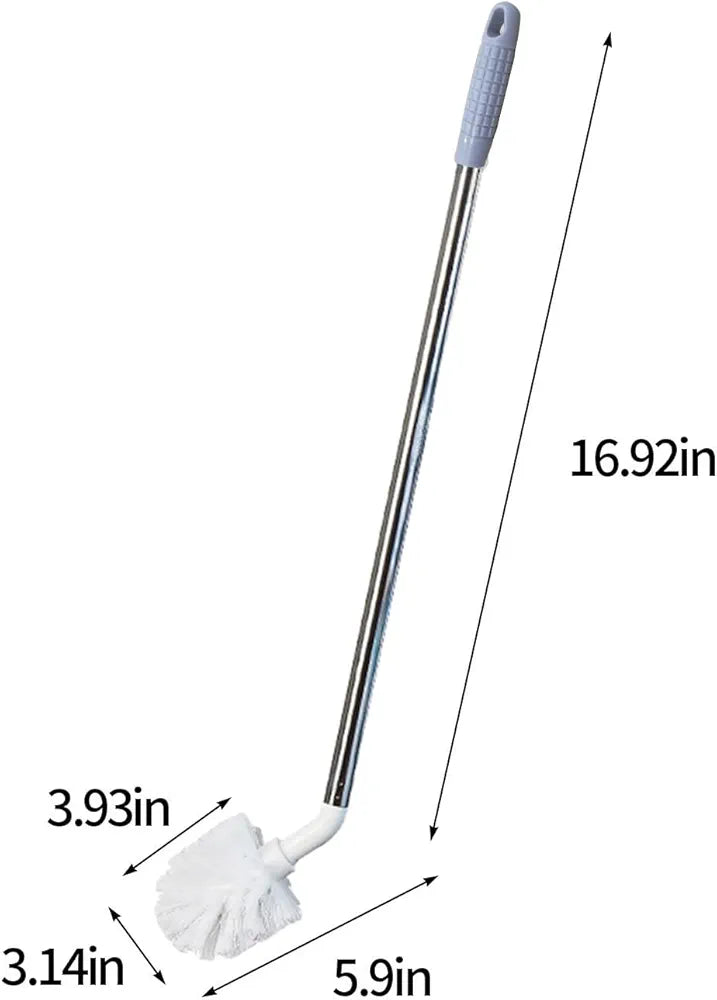 Bottle Brush for 19L Jug, 11 and 19L Water Bottle Cleaning Brush, Long Handle Bucket Brush, 64cm Curved Cleaning Brushes with Stainless Steel Handle for Large