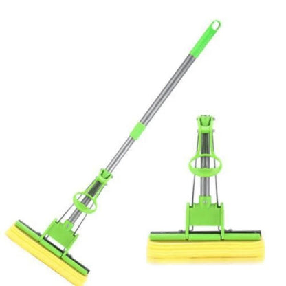 Adjustable Squeeze Water Floor Cleaning Magic Sponge Mop
