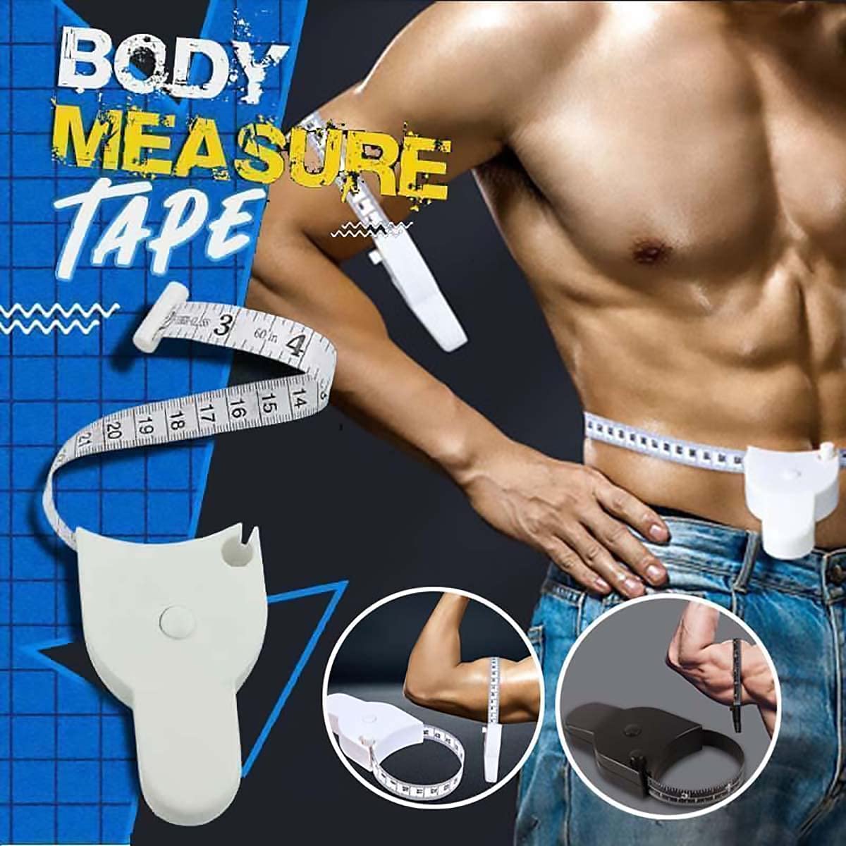 Body Measuring Automatic Telescopic Tape Measure,Perfect Body Tape Measure