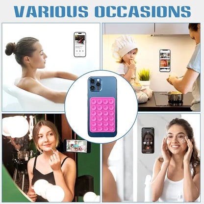 Silicone Suction Pad Phone Holder Self Adhesive Rubber Sucker Holder For VR Mobile Accessories