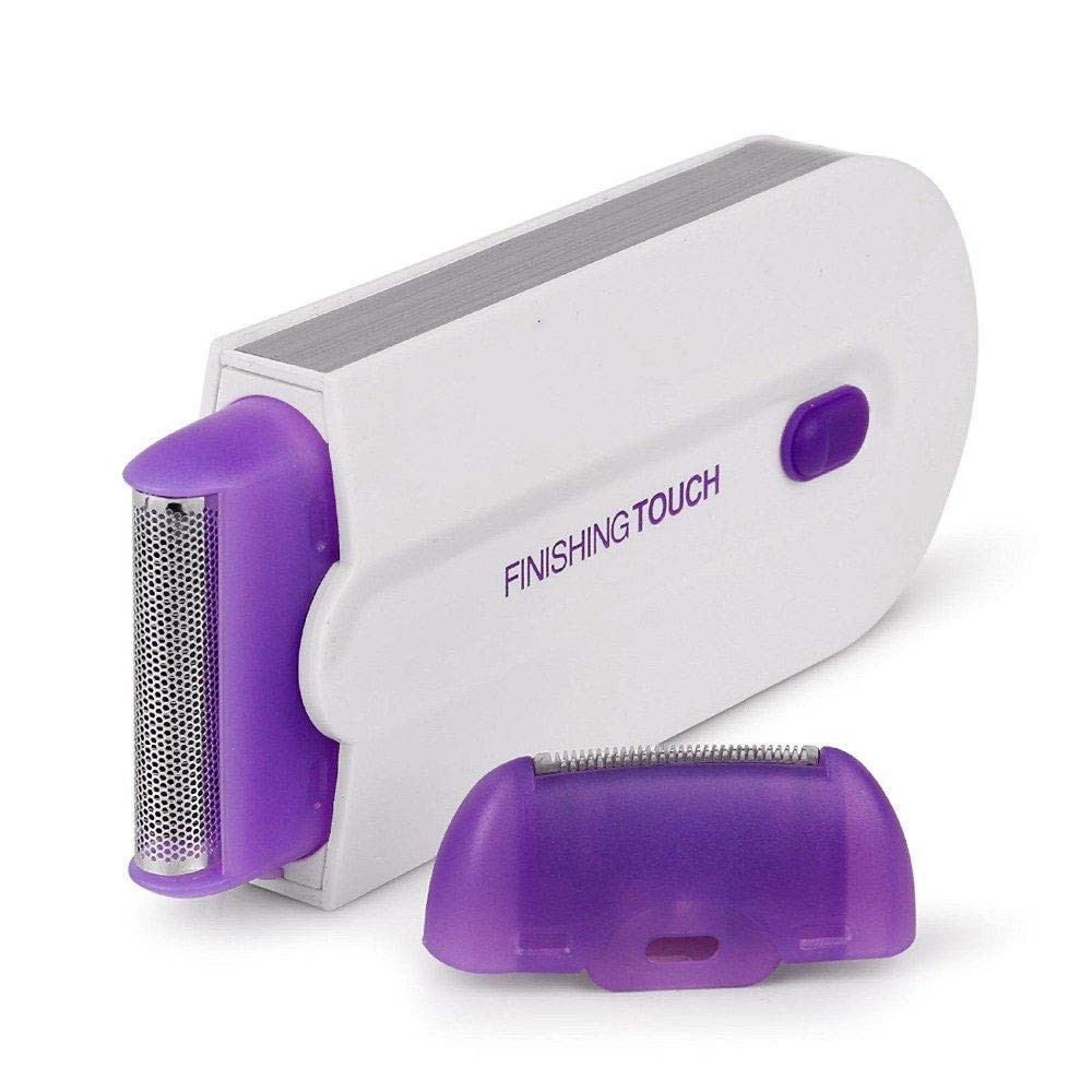 YES Finishing Touch USB Rechargeable 2 in 1 Instant Painless Hair Removal Machine for Men Women Legs Arm Face Body