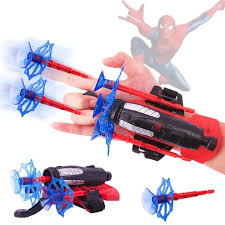 Spider Man Shooter Gloves Toy For Kids – Fun Role Play Web Launcher With Bullets And Launcher Set For Boys And Girls