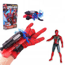 Spider Man Shooter Gloves Toy For Kids – Fun Role Play Web Launcher With Bullets And Launcher Set For Boys And Girls