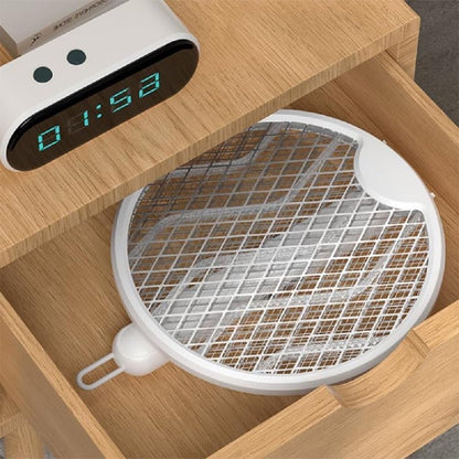 Foldable Mosquito Killer Racket Trap Rechargeable Bug Zapper Racket