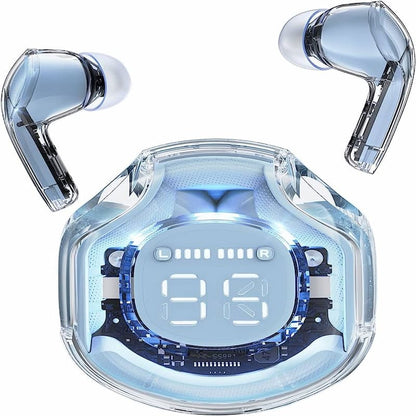 Air 39 Earbuds wireless Transparent airpods Air39 Bluetooth Gaming EARBUDS LED Display Super Bass HD sound Quality Trendy earphone Latest Technology Water Proof HD Calling TWS Technology Sports Headphone