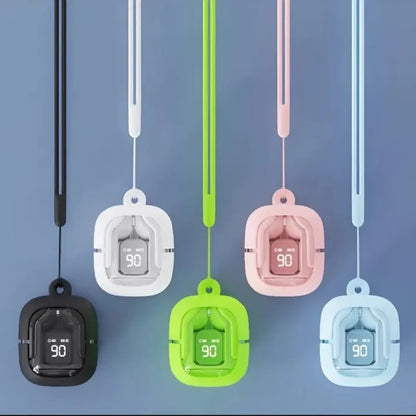 Air31 earbuds With SILICON POUCH wireless crystal Transparent and Bluetooth Air 31Type C