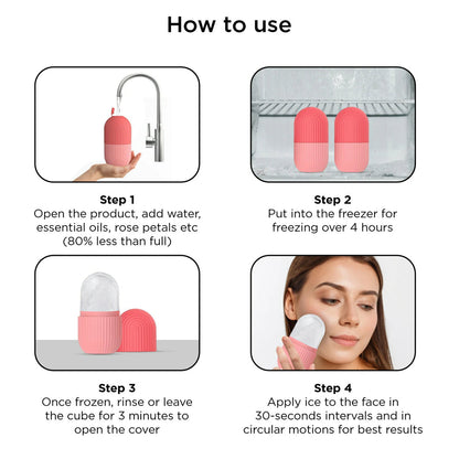 Ice Face Roller for Eyes, Neck Massage Remove Dark Circle