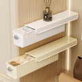 Wall Mounted Sock Storage Box with Drawer Compact Wardrobe Organizer for Socks Ties Underwear Closet Home Use