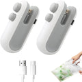 Mini Rechargeable Sealer Food Heat Bag Sealing Machine Package Sealing Bags Heat Plastic Food Bag Closing Portable Sealer