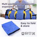 Positioning Bed Pad with Handles Washable Draw Sheets for Hospital Bed Ridden Patient Clothes Waterproof Glide Sheets for Patients Moving Pad for Lifting & Transfer Sheet 44" x 27" Inches