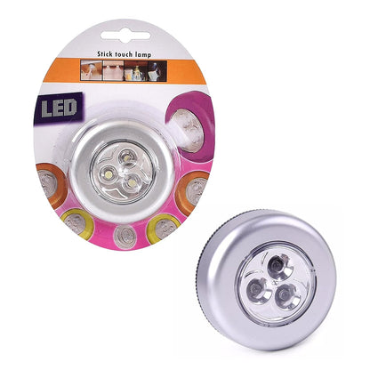 1PC Tap 3 Led Light Cell Operated