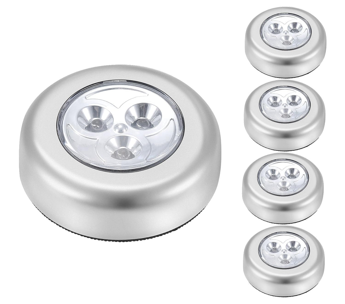 1PC Tap 3 Led Light Cell Operated