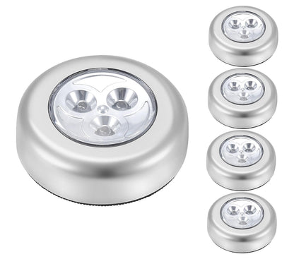 1PC Tap 3 Led Light Cell Operated