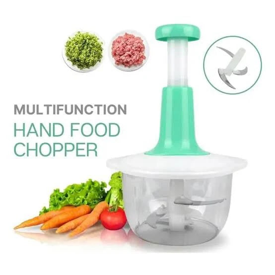 Manual Hand Push Chopper/ multifunctional Hand Pat Chopper And Mixer/press Cutter Vegetable Meat Grinder 1.5 Liter