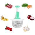 Manual Hand Push Chopper/ multifunctional Hand Pat Chopper And Mixer/press Cutter Vegetable Meat Grinder 1.5 Liter