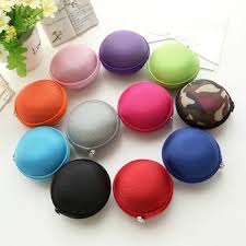 Zipper-Fabric-Storage-Hand-Carrying-Case-For-Earphones-Handsfree
