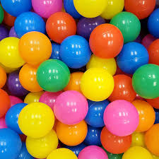 pack of 10 Pcs Soft Balls For Kids Toddlers Swimming Pool Balls Play Tent Balls