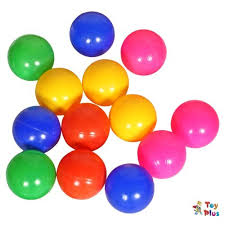 pack of 10 Pcs Soft Balls For Kids Toddlers Swimming Pool Balls Play Tent Balls