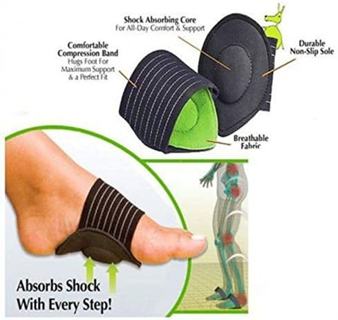 Arch Support Cushion Shock Absorber Relief Pain Feet Care Instep pad