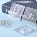 2 pc Transparent male female Wall Hook