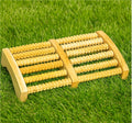 Traditional Wooden Roller Foot Massager, Accupressure Roller Wood Foot Massager Stress Reliever Wooden Foot Massager