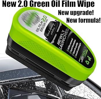Oil Film Cleaning Brush Glass Cleaning Board Car Windshield Cleaner and Remover Powerful Visual Effect Enhancer
