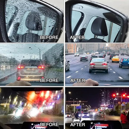 Oil Film Cleaning Brush Glass Cleaning Board Car Windshield Cleaner and Remover Powerful Visual Effect Enhancer
