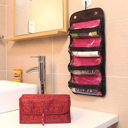Roll-N-Go Bag Cosmetic/Make up/Shaving kit Storage Bag Pouch Organizer