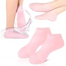 1 Set Silicone Moisturizing Socks Gloves Set Foot Skin Anti Cracking