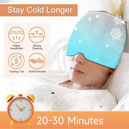 Migraine Relief Ice Cap | Instant Headache Cooling Therapy