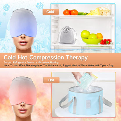 Migraine Relief Ice Cap | Instant Headache Cooling Therapy