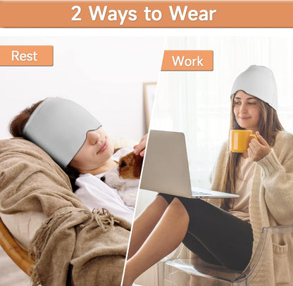 Migraine Relief Ice Cap | Instant Headache Cooling Therapy