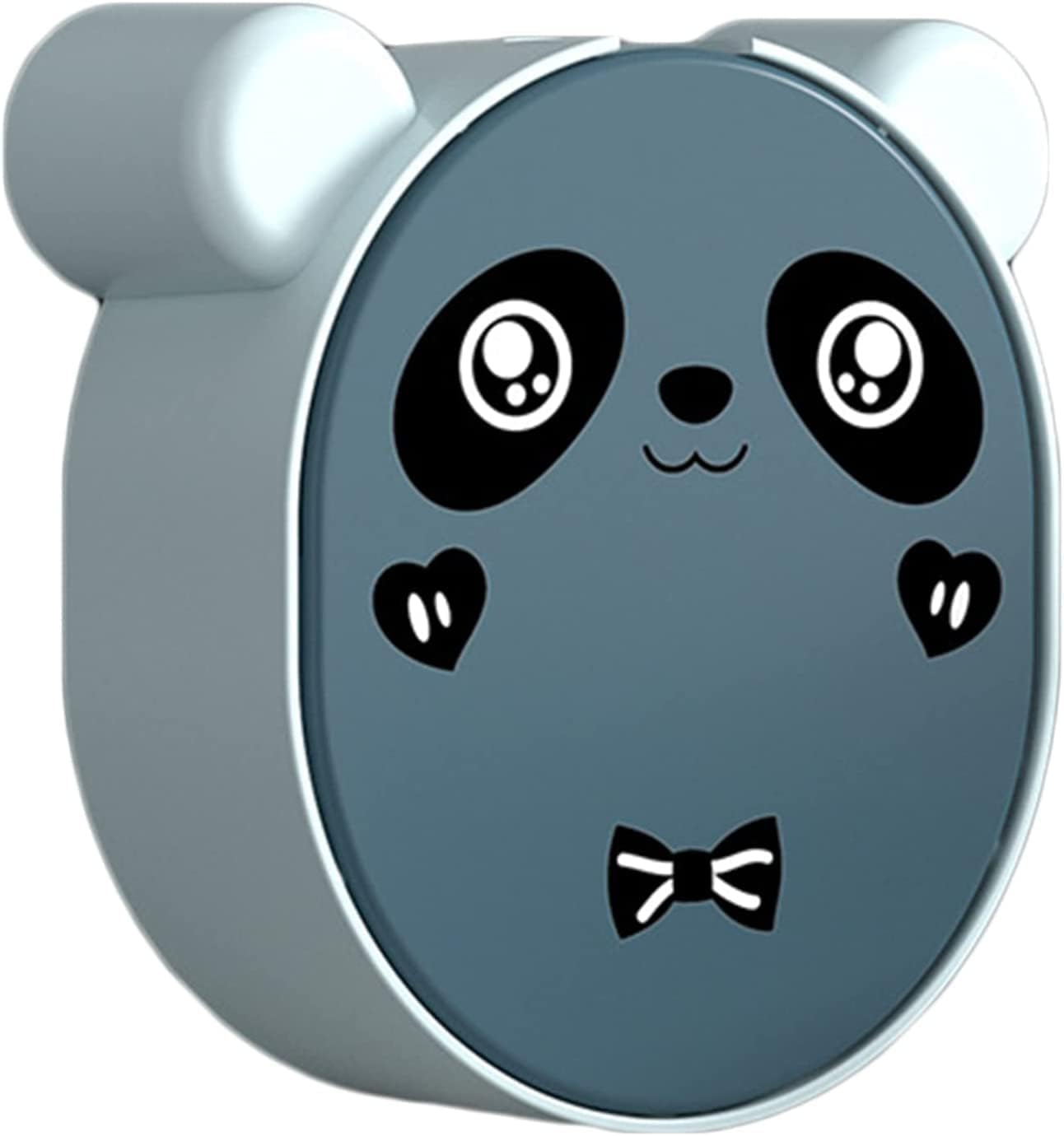 Cute Panda Soap Dish Holder With Drain Wall Mounted Soap Box